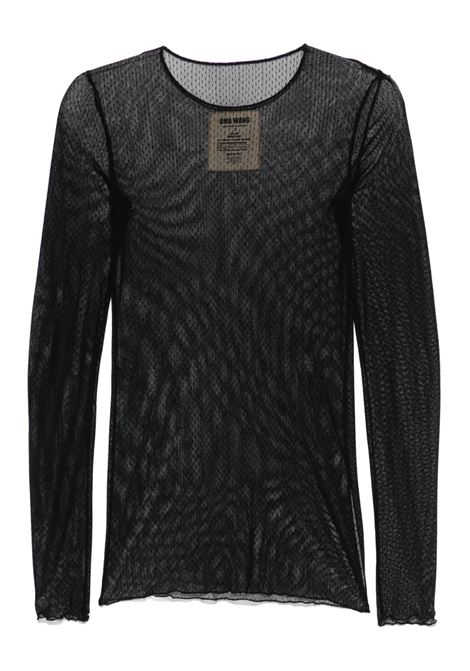 tata top woman black UMA WANG | UW1036UW900